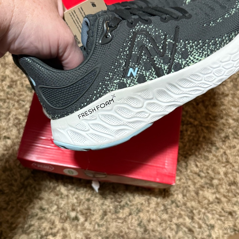 New Balance Women's Fresh Foam Running Shoes - Black - Picture 4 of 9